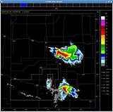 Hook echo 24jun2009 19nm nw of New England